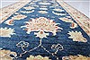 Pishavar Blue Runner Hand Knotted 29 X 98  Area Rug 250-22829 Thumb 1