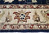 Pishavar Blue Runner Hand Knotted 29 X 98  Area Rug 250-22829 Thumb 2