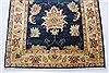 Pishavar Blue Runner Hand Knotted 29 X 98  Area Rug 250-22829 Thumb 4