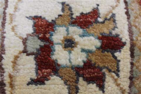 Ziegler Brown Runner Hand Knotted 27 X 100 Area Rug 250-22833 Image 6