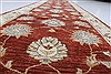 Ziegler Brown Runner Hand Knotted 27 X 100  Area Rug 250-22833 Thumb 1