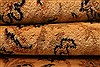 Tabriz Beige Square Hand Knotted 411 X 53 Area Rug 100-22838 Thumb 3