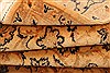 Tabriz Beige Square Hand Knotted 411 X 53 Area Rug 100-22838 Thumb 6