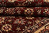 Sarouk Red Square Hand Knotted 411 X 53  Area Rug 100-22839 Thumb 7