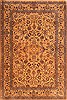 Kerman Brown Hand Knotted 40 X 60  Area Rug 100-22841 Thumb 0