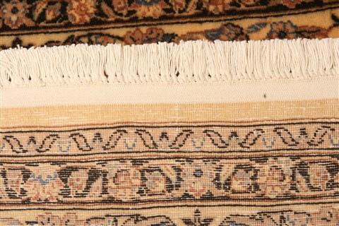 Kerman Yellow Hand Knotted 40 X 60 Area Rug 100-22842 Image 9