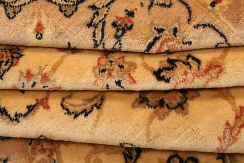 Tabriz Beige Hand Knotted 33 X 51  Area Rug 253-22845 Image 6