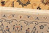 Tabriz Beige Hand Knotted 42 X 63  Area Rug 253-22846 Thumb 9
