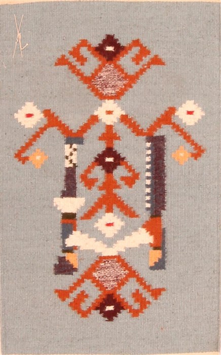 Kilim Green Flat Woven 14 X 21  Area Rug 100-22875 Image 0