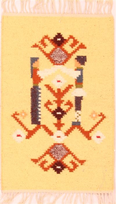 Kilim Green Flat Woven 14 X 21  Area Rug 253-22892 Image 0