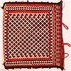 Baluch White Square Flat Woven 22 X 26  Area Rug 100-22893 Thumb 0