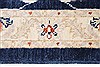 Pishavar Blue Runner Hand Knotted 29 X 910 Area Rug 250-22901 Thumb 2