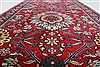 Agra Red Runner Hand Knotted 27 X 97  Area Rug 250-22904 Thumb 1