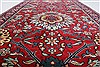 Agra Red Runner Hand Knotted 27 X 97 Area Rug 250-22904 Thumb 1