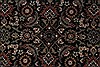 Herati Black Runner Hand Knotted 27 X 103 Area Rug 250-22914 Thumb 3