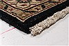 Herati Black Runner Hand Knotted 27 X 103  Area Rug 250-22914 Thumb 5