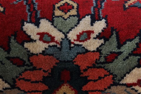 Kashmir Red Runner Hand Knotted 26 X 99 Area Rug 250-22920 Image 7