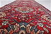 Kashmir Red Runner Hand Knotted 26 X 99  Area Rug 250-22920 Thumb 1