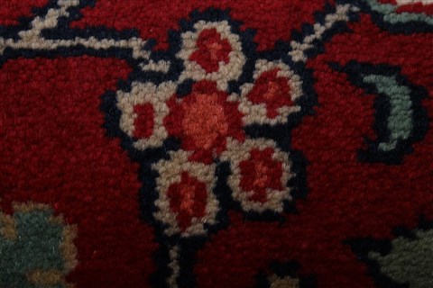 Semnan Red Runner Hand Knotted 25 X 910 Area Rug 250-22922 Image 10