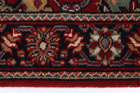 Semnan Red Runner Hand Knotted 25 X 910 Area Rug 250-22922 Image 6