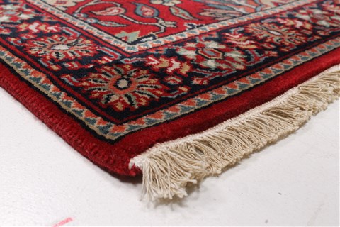 Semnan Red Runner Hand Knotted 25 X 910 Area Rug 250-22922 Image 9