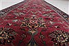 Semnan Red Runner Hand Knotted 28 X 107  Area Rug 250-22924 Thumb 3