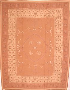 Kilim Purple Flat Woven 9'1" X 11'1"  Area Rug 100-22925
