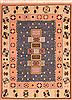 Kilim Purple Flat Woven 67 X 92 Area Rug 100-22931 Thumb 0