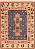 Kilim Purple Flat Woven 67 X 92  Area Rug 100-22931 Thumb 0