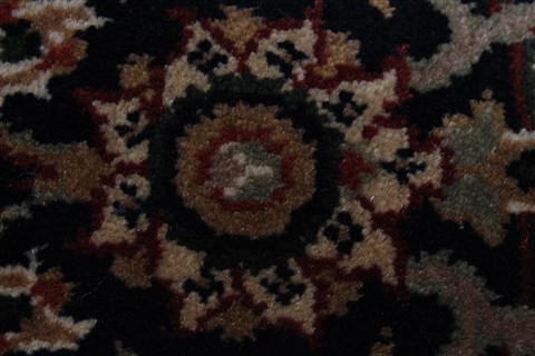 Herati Black Runner Hand Knotted 26 X 90 Area Rug 250-22932 Image 7