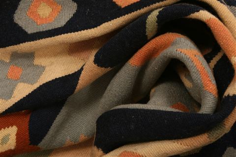 Kilim Blue Flat Woven 104 X 1511 Area Rug 100-22935 Image 3