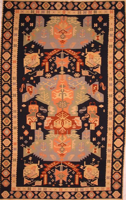 Kilim Blue Flat Woven 104 X 1511 Area Rug 100-22935 Image 0