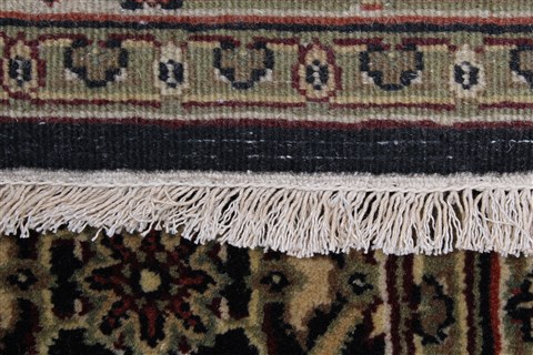 Herati Black Runner Hand Knotted 28 X 103 Area Rug 250-22938 Image 1