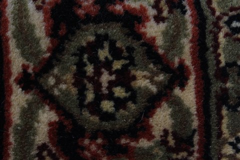 Herati Black Runner Hand Knotted 28 X 103 Area Rug 250-22938 Image 9