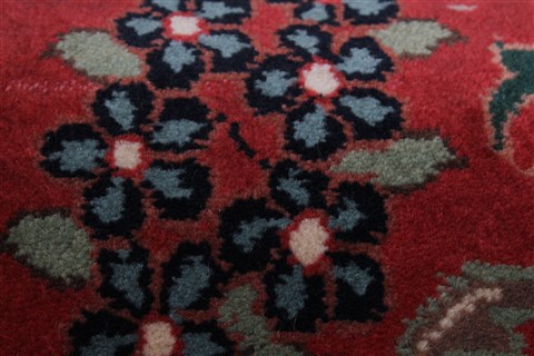 Kashmir Red Runner Hand Knotted 28 X 100 Area Rug 250-22942 Image 6