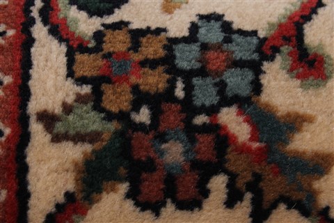 Kashmir Red Runner Hand Knotted 28 X 100 Area Rug 250-22942 Image 7