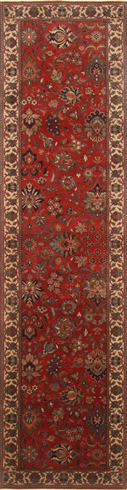 Kashmir Red Runner Hand Knotted 28 X 100 Area Rug 250-22942 Image 0
