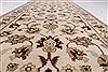 Kashan Beige Runner Hand Knotted 26 X 911 Area Rug 250-22946 Thumb 11