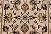 Kashan Beige Runner Hand Knotted 26 X 911  Area Rug 250-22946 Thumb 2
