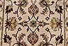 Kashan Beige Runner Hand Knotted 26 X 911 Area Rug 250-22946 Thumb 2