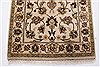 Kashan Beige Runner Hand Knotted 26 X 911 Area Rug 250-22946 Thumb 3