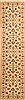 Kashan Beige Runner Hand Knotted 26 X 911  Area Rug 250-22946 Thumb 0