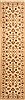 Kashan Beige Runner Hand Knotted 26 X 911 Area Rug 250-22946 Thumb 0