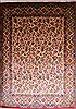 Kerman Beige Hand Knotted 96 X 129  Area Rug 100-22947 Thumb 0