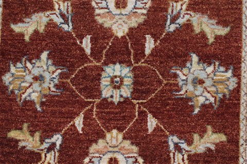 Ziegler Brown Runner Hand Knotted 25 X 911 Area Rug 250-22953 Image 4