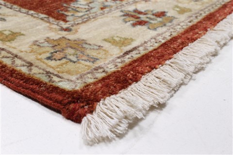 Ziegler Brown Runner Hand Knotted 25 X 911 Area Rug 250-22953 Image 6