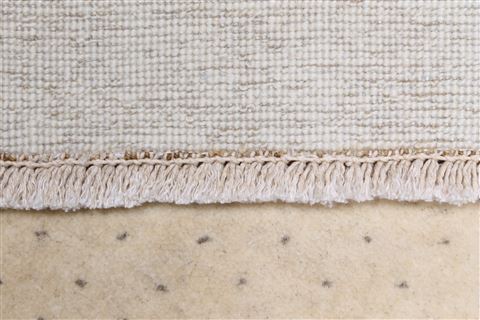 Gabbeh Beige Runner Hand Knotted 25 X 910 Area Rug 250-22954 Image 5