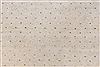 Gabbeh Beige Runner Hand Knotted 25 X 910  Area Rug 250-22954 Thumb 8