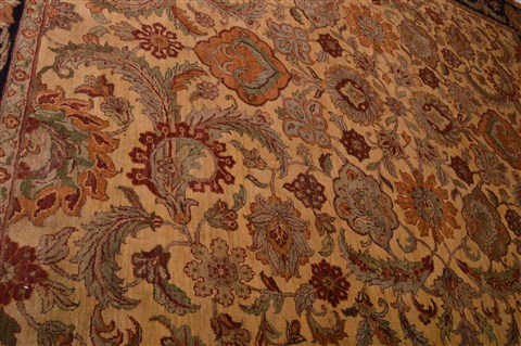 Jaipur Beige Hand Knotted 93 X 119 Area Rug 100-22960 Image 6