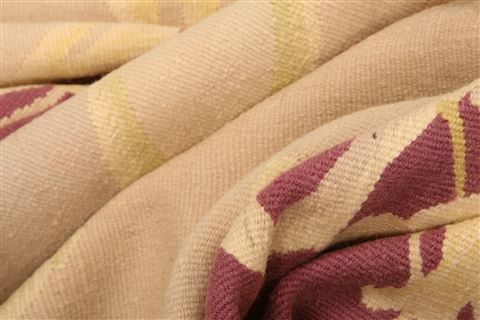 Aubusson Brown Flat Woven 90 X 126 Area Rug 100-22963 Image 2